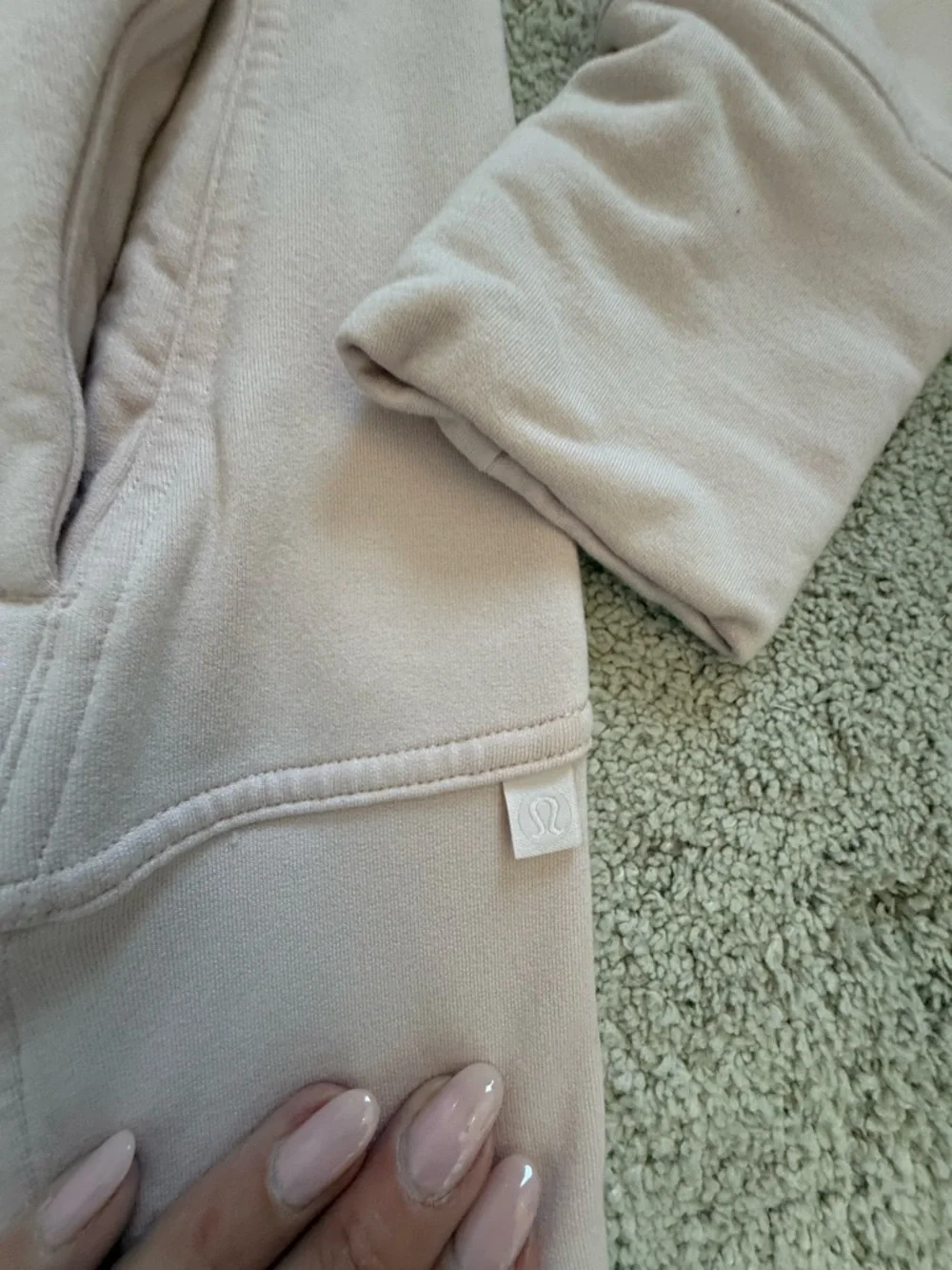 Lululemon Warm Down Funnel Neck Light Pink Size 12 Style Number: W3DSJS
